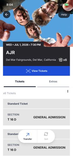 AJR Wednesday July 1