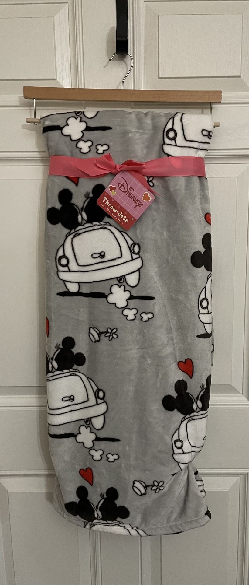 Mickey and Minnie Valentine Blanket