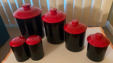 All these for low price! Canisters