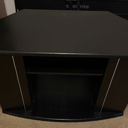 Black Heavy TV Stand