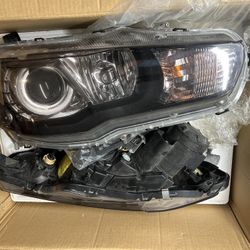 2008-2015 Mitsubishi Lancer Evolution X/ralliart OEM Headlights (pair)