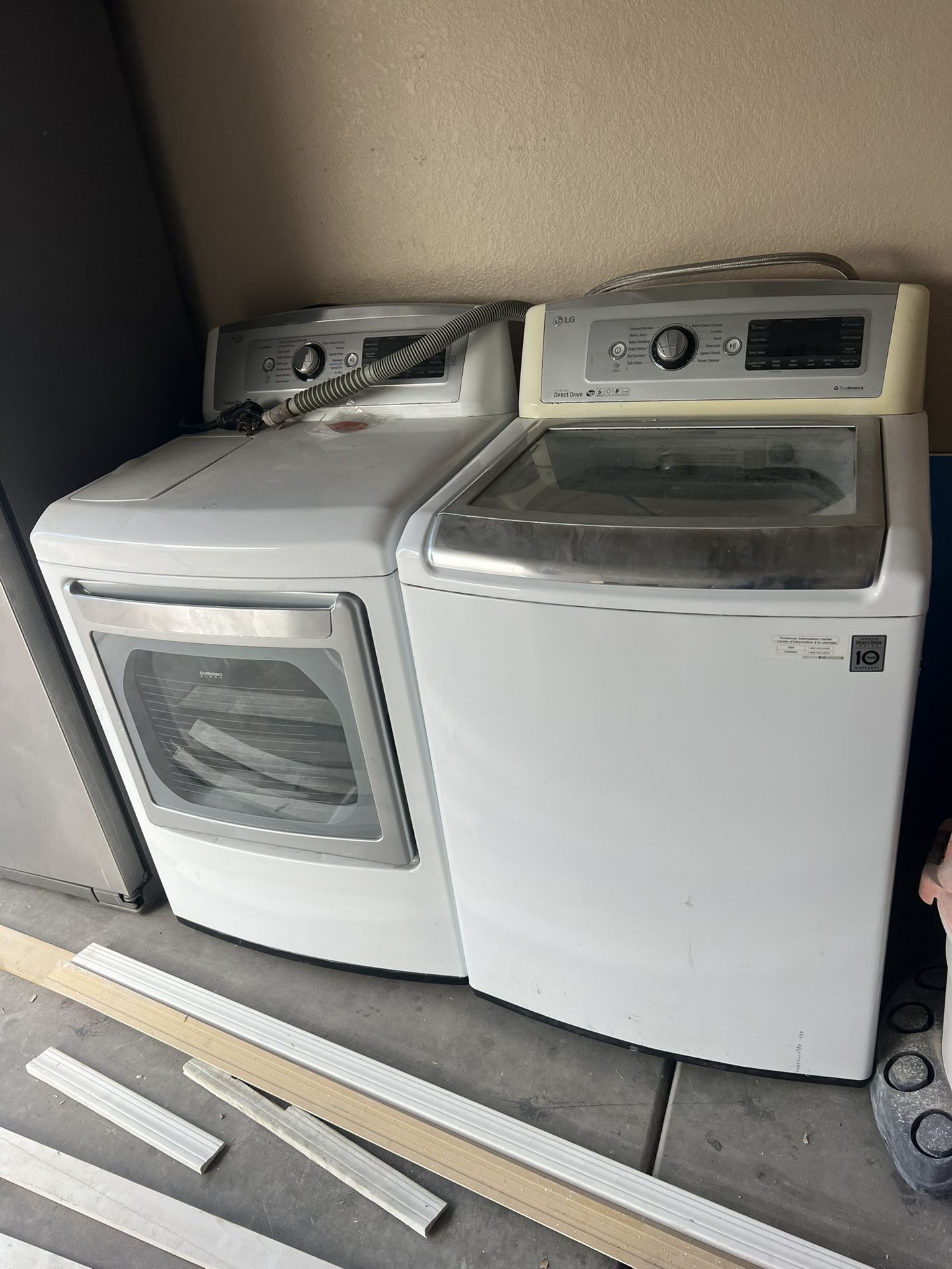 LG Washer and dryer 