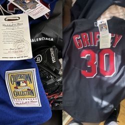 Balenciaga Shoes,bag,and Ken Griffey And Vladimir Guerrero Jersey