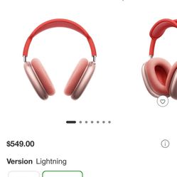 Apple Airpods Max Authentic Headphones 