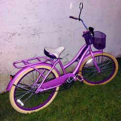 Women's huffy nel lusso 24" Beach Cruiser bike bicicleta basket