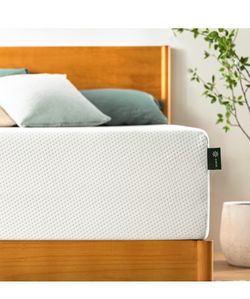 🔥New! 12" Zinus California King Green Tea Memory Foam Mattress 