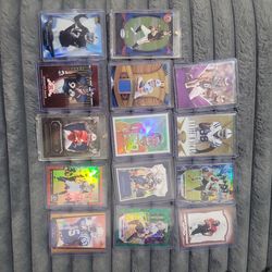 Football number card lot all in great condition/ not A Dollar