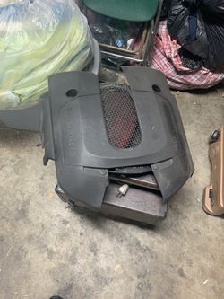 Jaguar s type r engine cover
