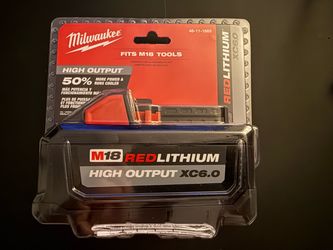 Milwaukee M18 6.0 Ah Battery
