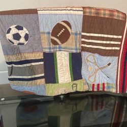Sports Themed Quilt