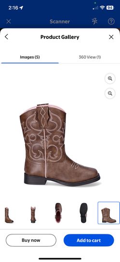 Big Girls Cowboy Boots- All Sizes