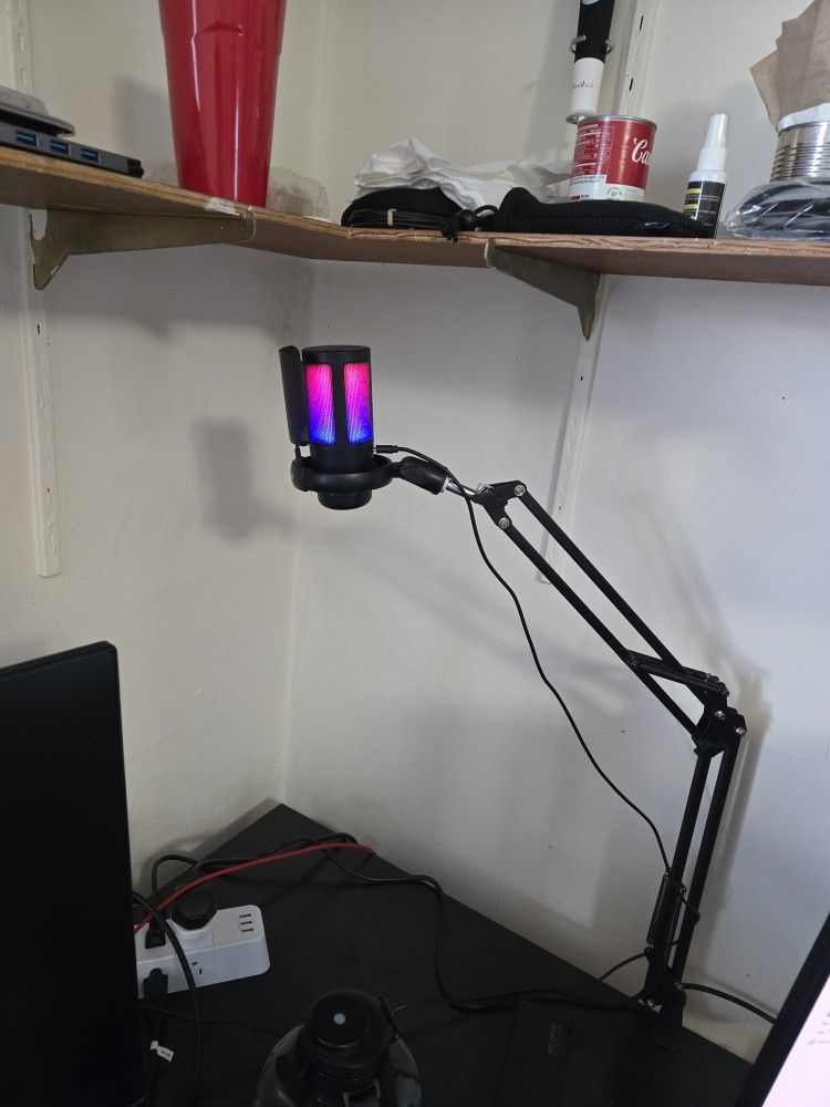 RGB Microphone with Stand
