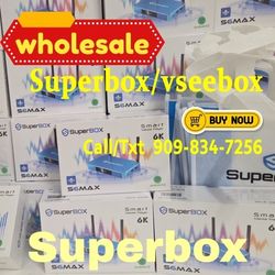 SUPERBOX SUPER BOX  S6PRO S6 ULTRA  SMART TV BOX 1 YEAR WARRANTY WHOLESALE AVAILABILITY 