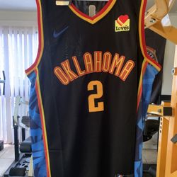 SGA Oklahoma Thunder Jerseys 4 Styles