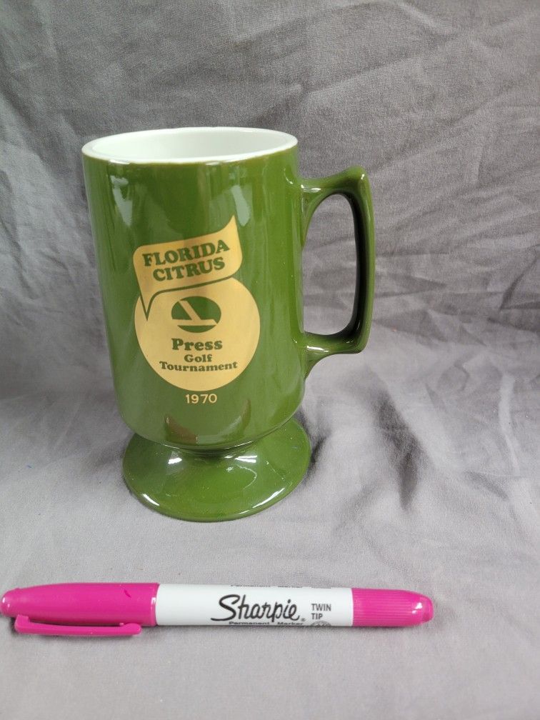 1970 Florida Citrus, Press Golf Tournament Coffee Mug 