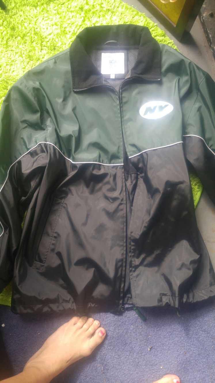 New NY Jets jacket mens large