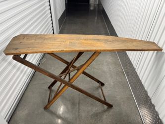 Antique Victorian Era Wooden Ironing Board