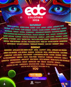 SELLING EDC COLOMBIA TICKETS 340$ each !:)
