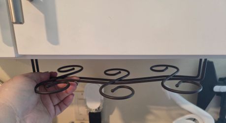 Decorative Metal Wine Glass Rack