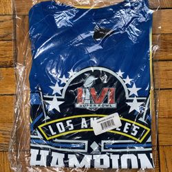 NFL Super Bowl LVI Champions LA RAMS Tie-Dye Men T Shirt L