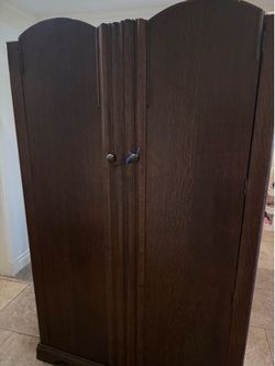 Antique tall dresser