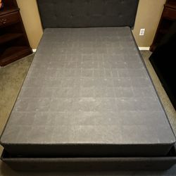 New Full Size Bed Frame And Box Spring 4 Drawers 