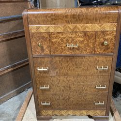 Art Deco Waterfall Dresser