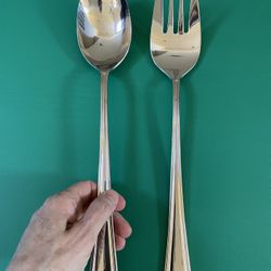 Serving Spoon and Fork