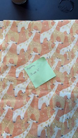 Cotton giraffe fabric 3yards