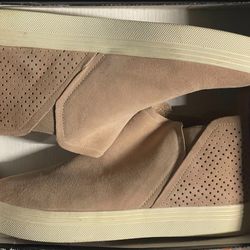 Size 10 Blush Suede dolce vita Mules Women’s Shoes NIB
