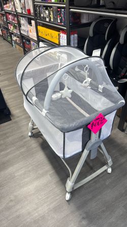 New baby bassinet already assembled adjustable to 6 levels cuna para bebe