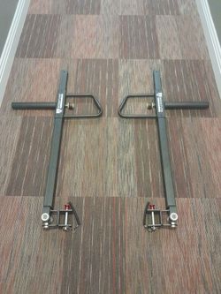 SIGNATURE FITNESS - FULLY ADJUSTABLE LEVER ARMS FOR POWER CAGE... HEAVY DUTY PRESSES... SHRUGS... DELTOID RAISES... UPRIGHT ROWS... $175.00