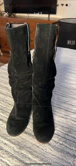 Uggs All Leather Slouchy Boots 8.5
