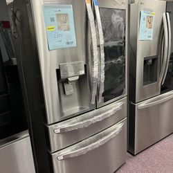 Refrigerator-LG Open Box Door With Door Refrigerator With 1 Year Warranty 