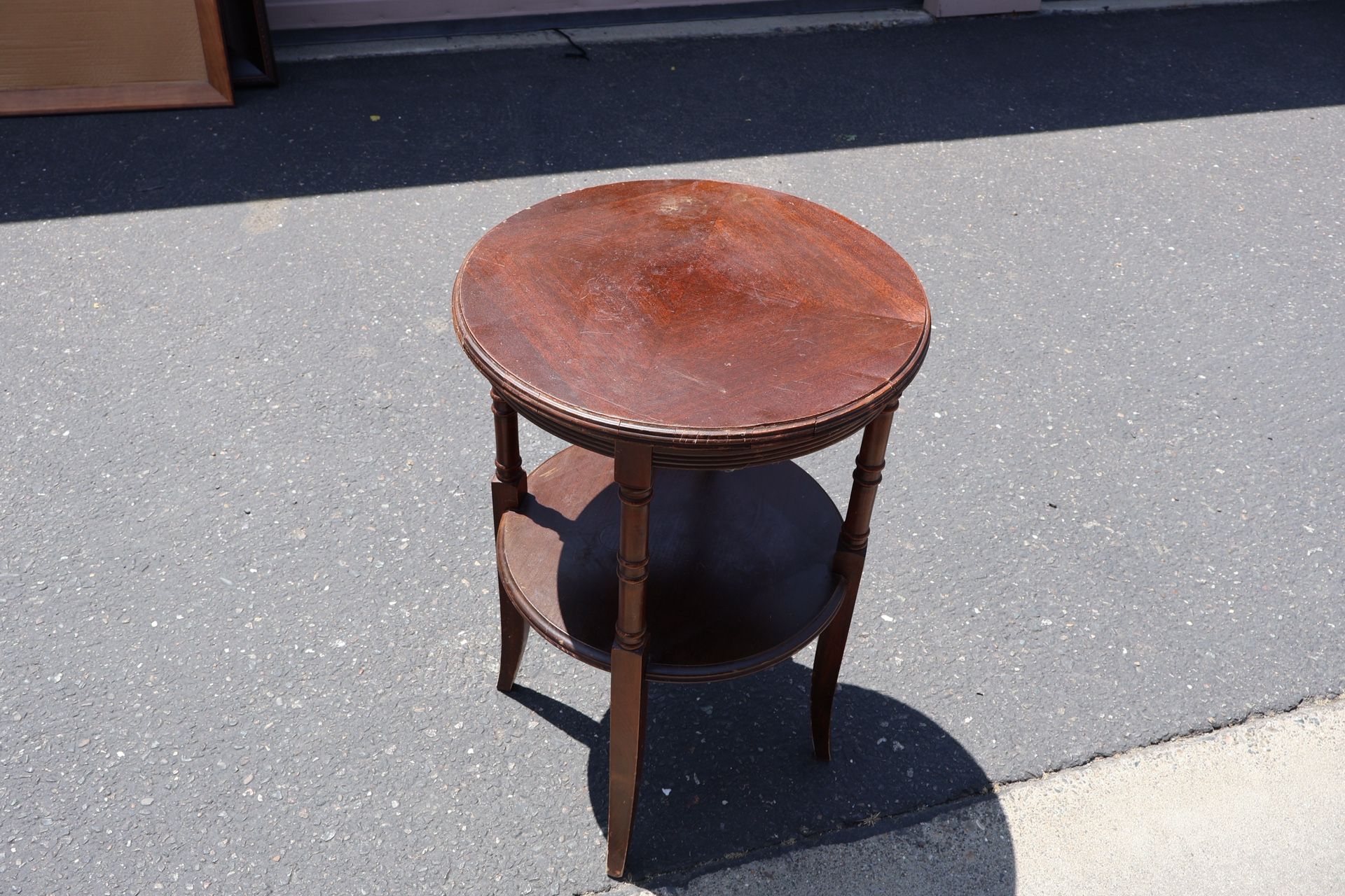 Wooden Cherry Side Table