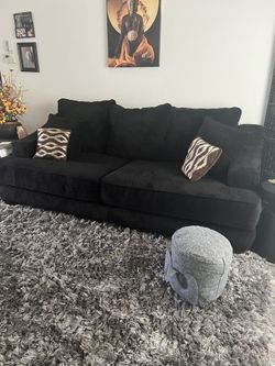 Black Couches