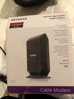 Netgear cm 700 cable modems