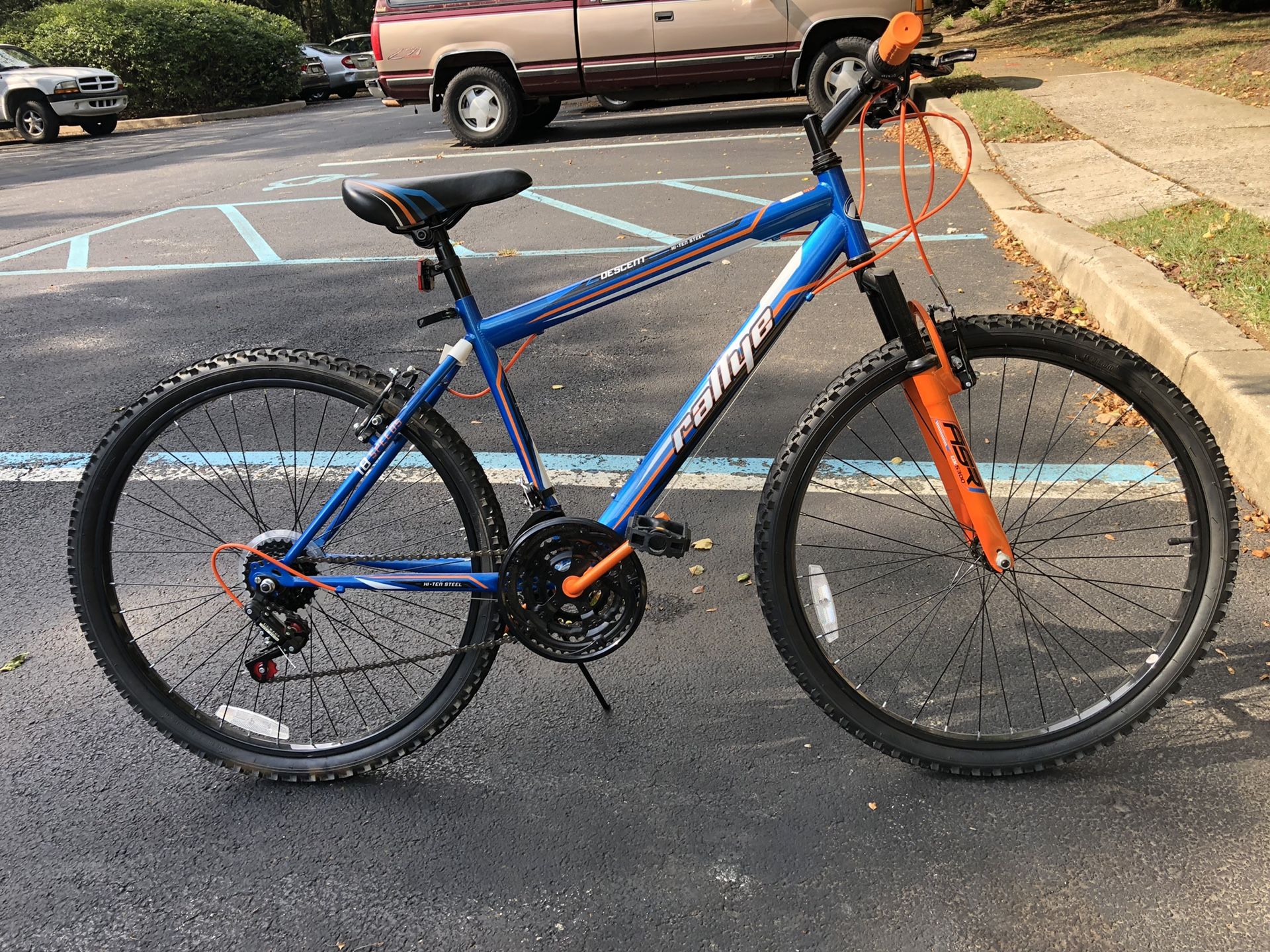 rallye 26 inch descent mountain bike