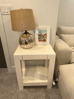 West elm side table / nightstand