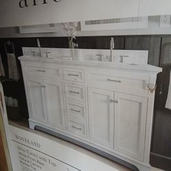 60inch Roveland Vanity With Marble Top