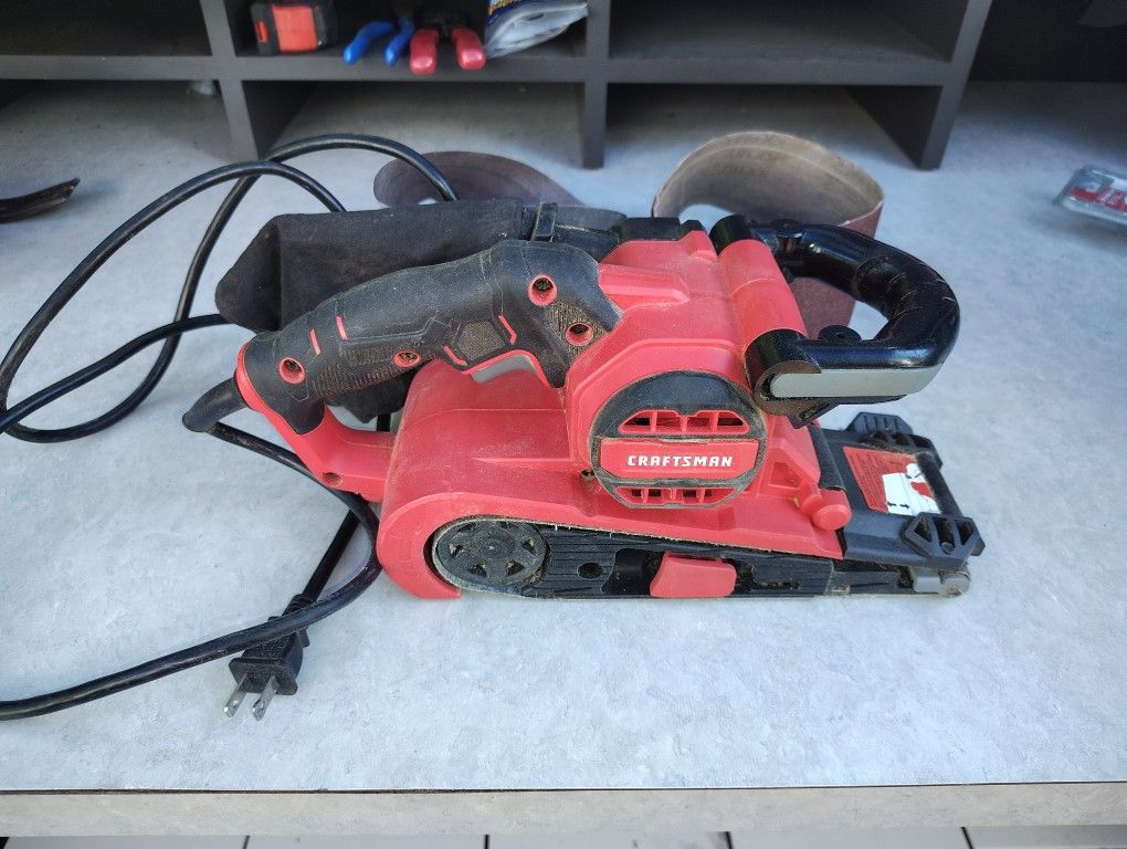 Craftsman 7 amps 3 in. W X 21 in. L Corded Belt Sander