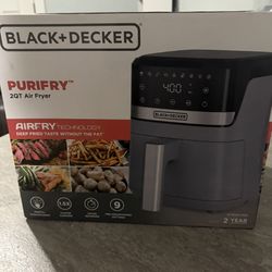 BLACK+DECKER Purify 2QT Air Fryer
