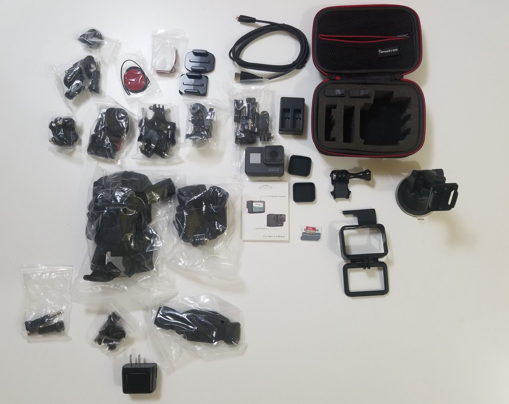 Go pro hero5 and accessories