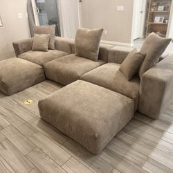 Oversized Modular Sofa