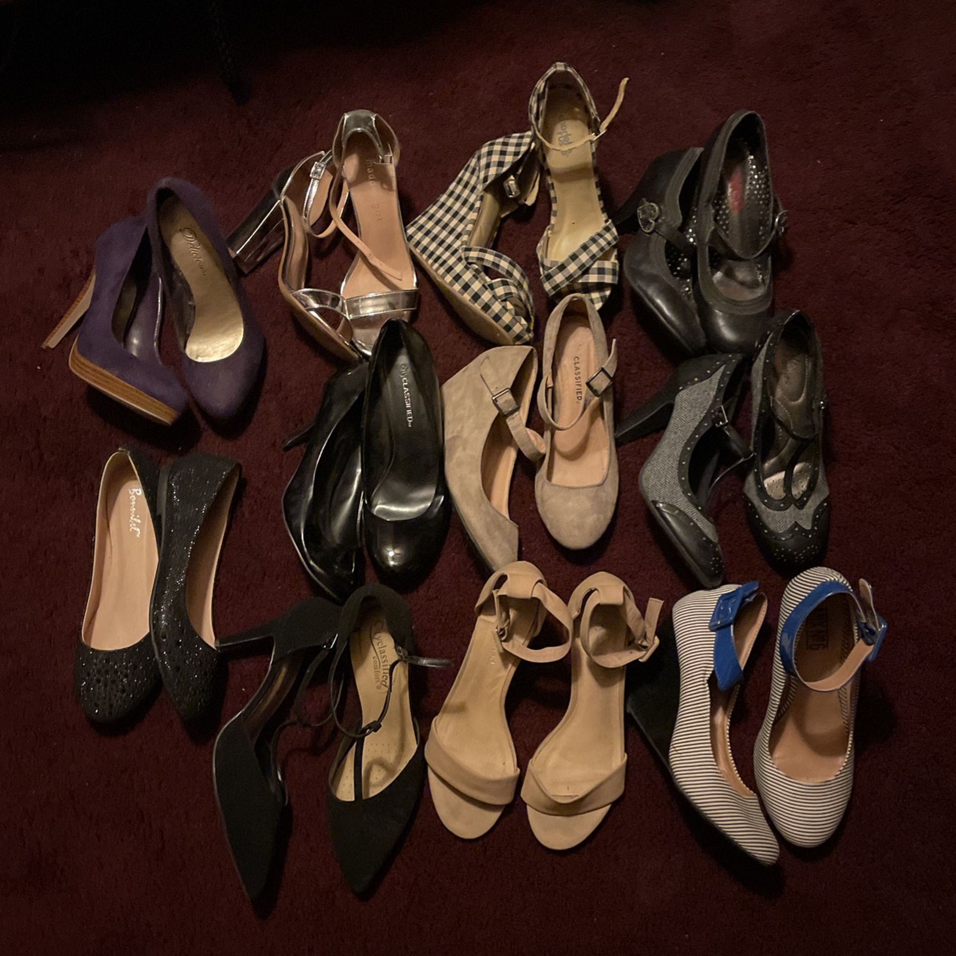 Different Brands Heels & Flats