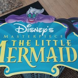 Little Mermaid Cardboard Prop W Ursula