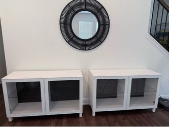 IKEA Besta Cabinets (2 Sets)