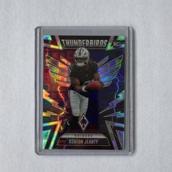 2025 Panini Phoenix Ashton Jeanty RC  Thunderbirds Red /249 SP Raiders