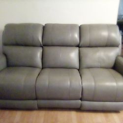 Leather Couch And Love Seat Set 