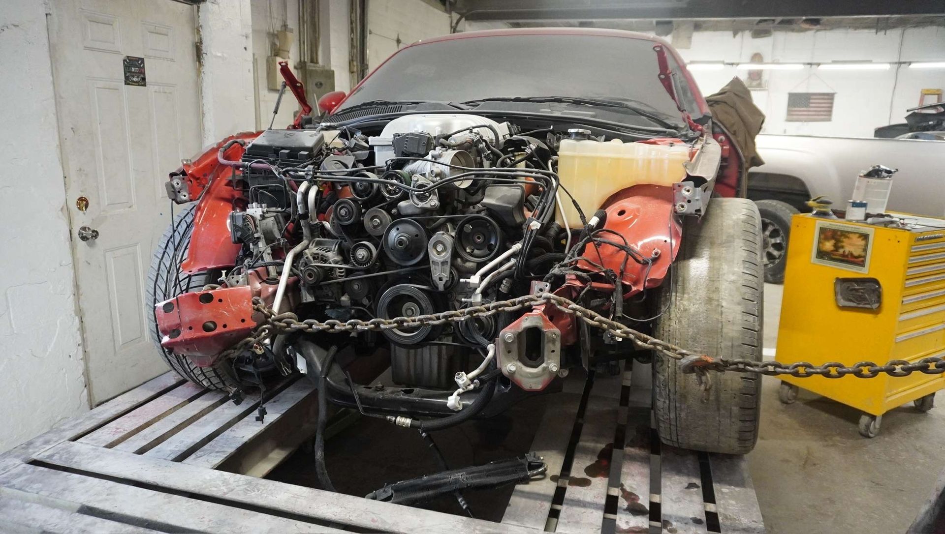 1000 Hp Hellcat Motor For Sale With Red Key